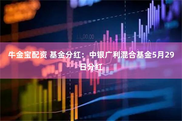 牛金宝配资 基金分红：中银广利混合基金5月29日分红